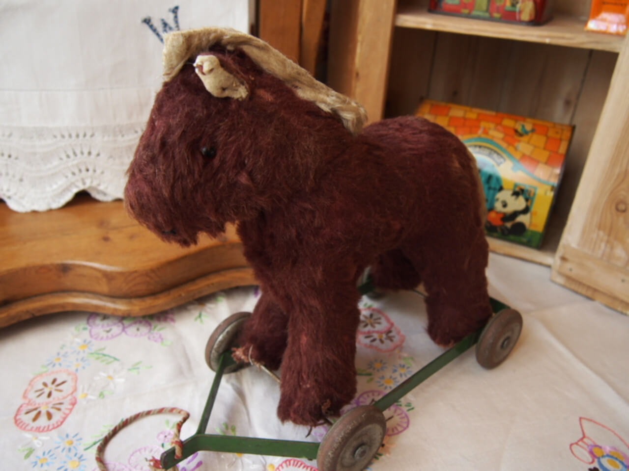 イギリスアンティーク　WHEEL TOY