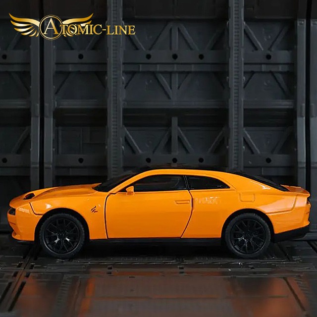 ダッジ CHARGER デイトナ EV  1/32 ミニカー 全3色 ライト点灯 エンジンサウンド 合金モデル 模型 ジオラマ