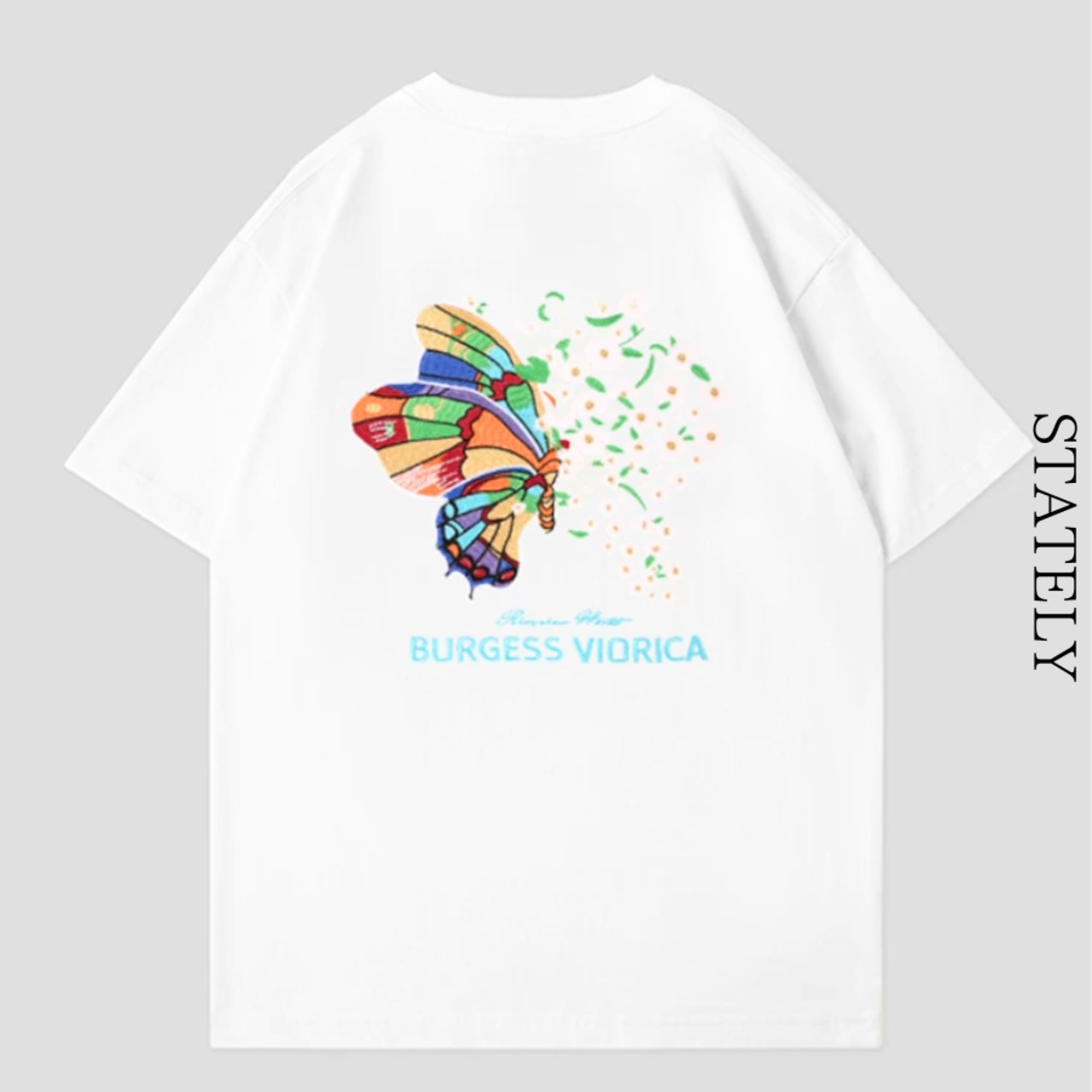Butterfly Bloom Tee/3color_T308・画像5