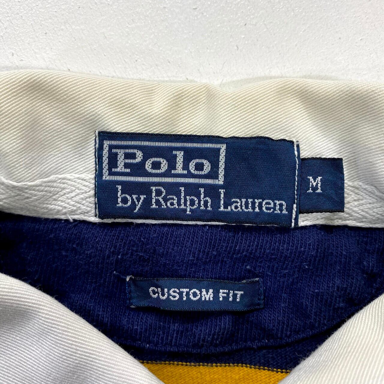 ポロバイラルフローレン ラガーシャツ 刺繍ロゴ エルボーパッチ ネイビー 2XL ポロバイラルフローレン ラガーシャツ 刺繍ロゴ エルボーパッチ