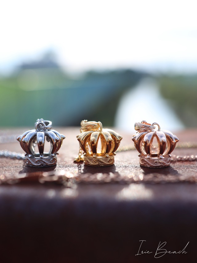 Dolphin crown  necklace