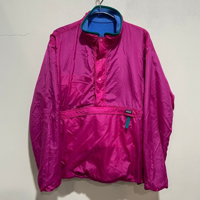 『送料無料』88年USA製　Patagonia グリセード　ピンク　リバーシブル