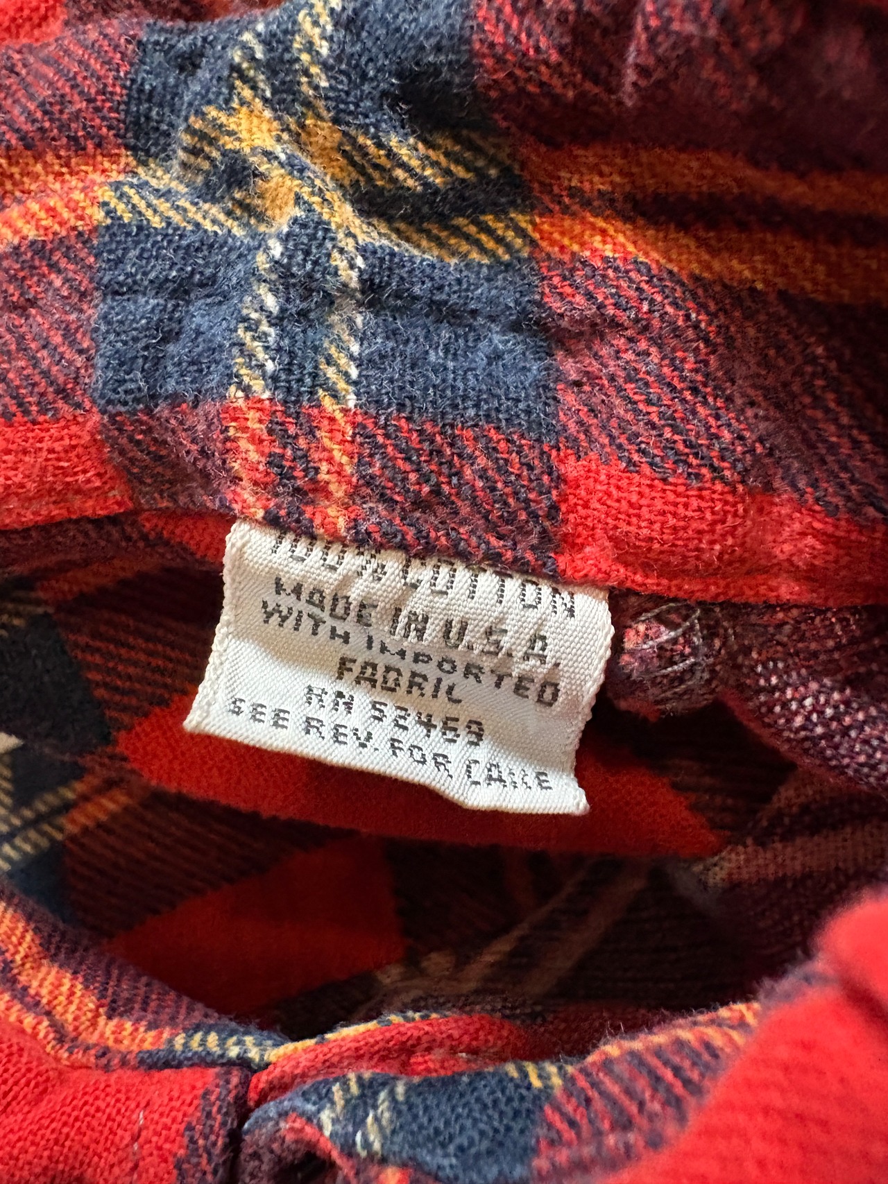 80~90s / USA製 / AMERICAN EDITION / print flannel / REMAKE