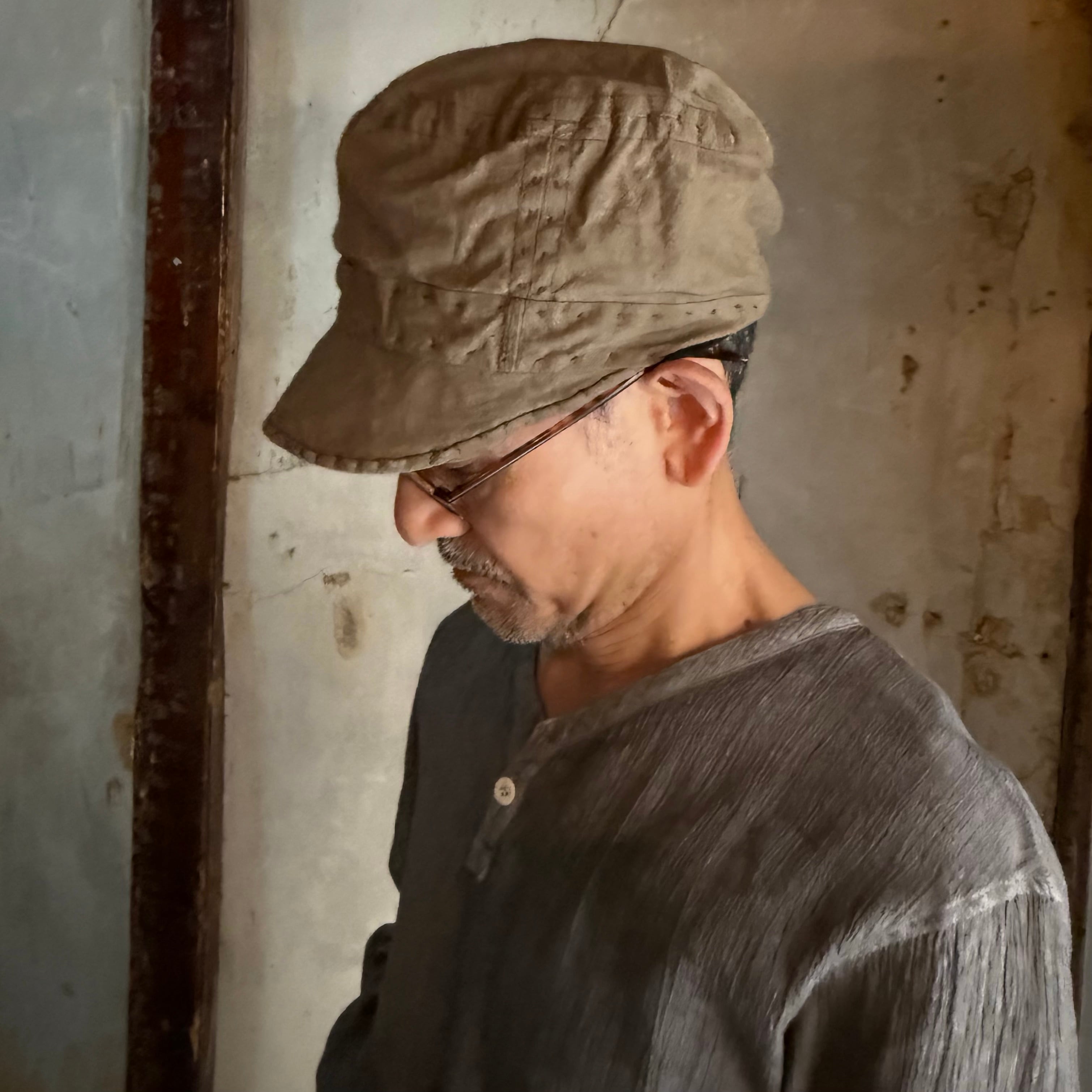 ROGGYKEI/ロギーケイ work cap /ワークキャップ WM-B/Dark Sand