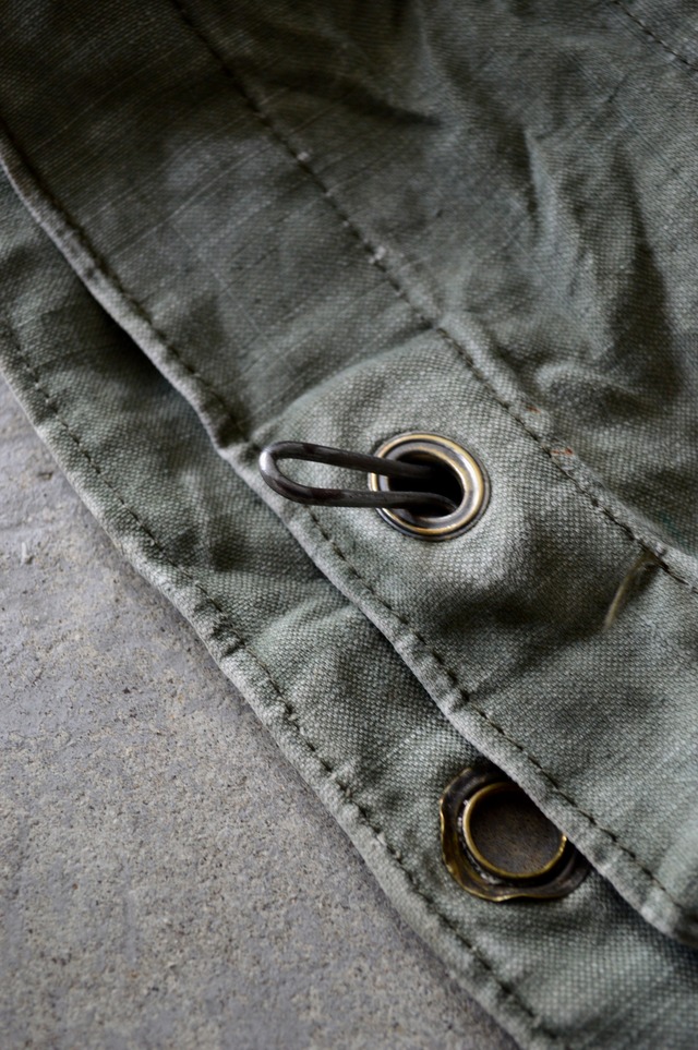 French Military 1950's Vintage Duffle Bag Hard Vintage Condition フランス軍 1950年代 ビンテージ ダッフルバッグ