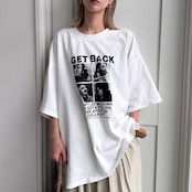 アーティストphotoオーバーtee/ホワイト