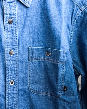【BOHEMIANS UNISEX】DENIM レギュラーシャツ