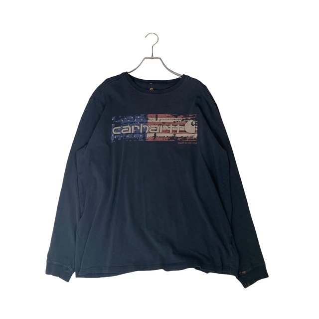 Carhartt   ロングTシャツ　XL   プリント