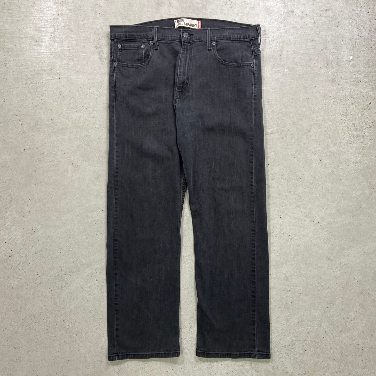 Levi's 569 W36 ブラックデニム ルーズ リーバイス569 ブラックデニム Levi's 569 W36 ブラックデニム ルーズ