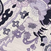 シルク混 LEONARD レオナール 花柄 ペイズリー ニット セーター M/レディース