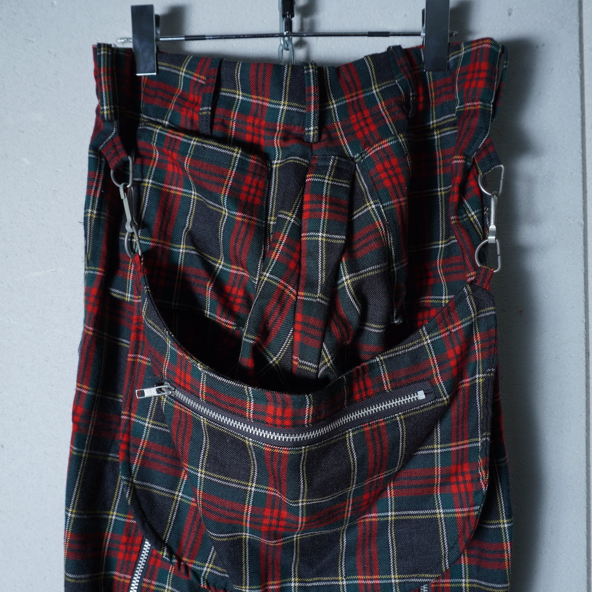 Vivienne Westwood】ヴィヴィアンウエストウッド フラップ付タータン