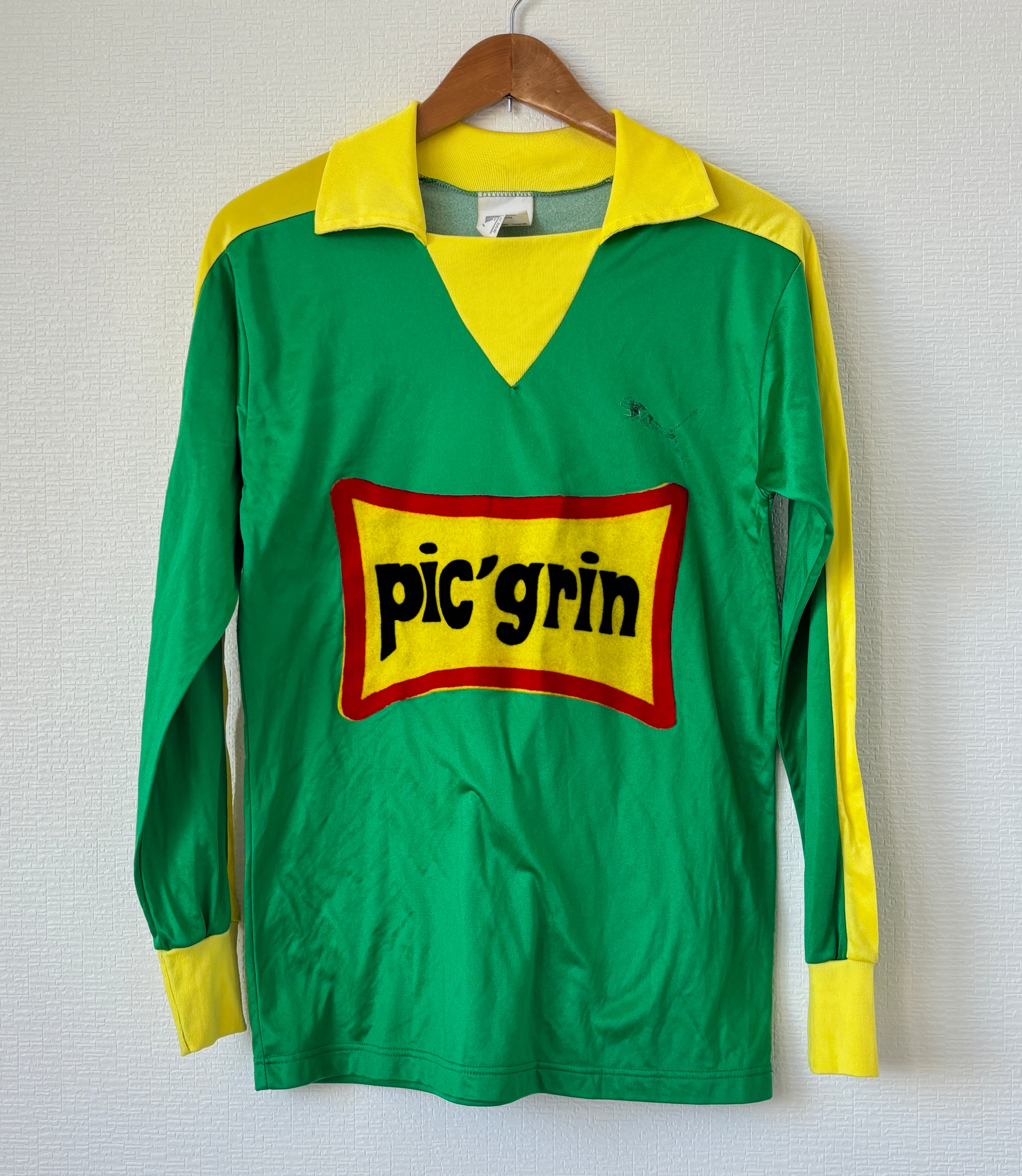 1970-80s Vintage PUMA Game Shirt made in france | Blaireau vintage