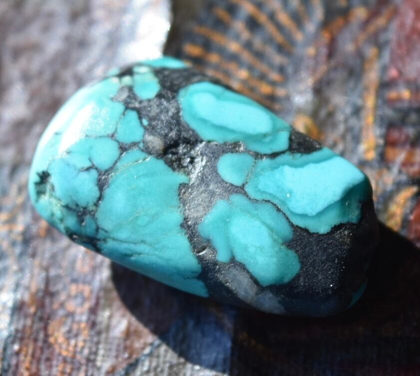 チベタンターコイズ波模様 | 旅する骨董屋 喜八 KIHACHI.ANTIQUE