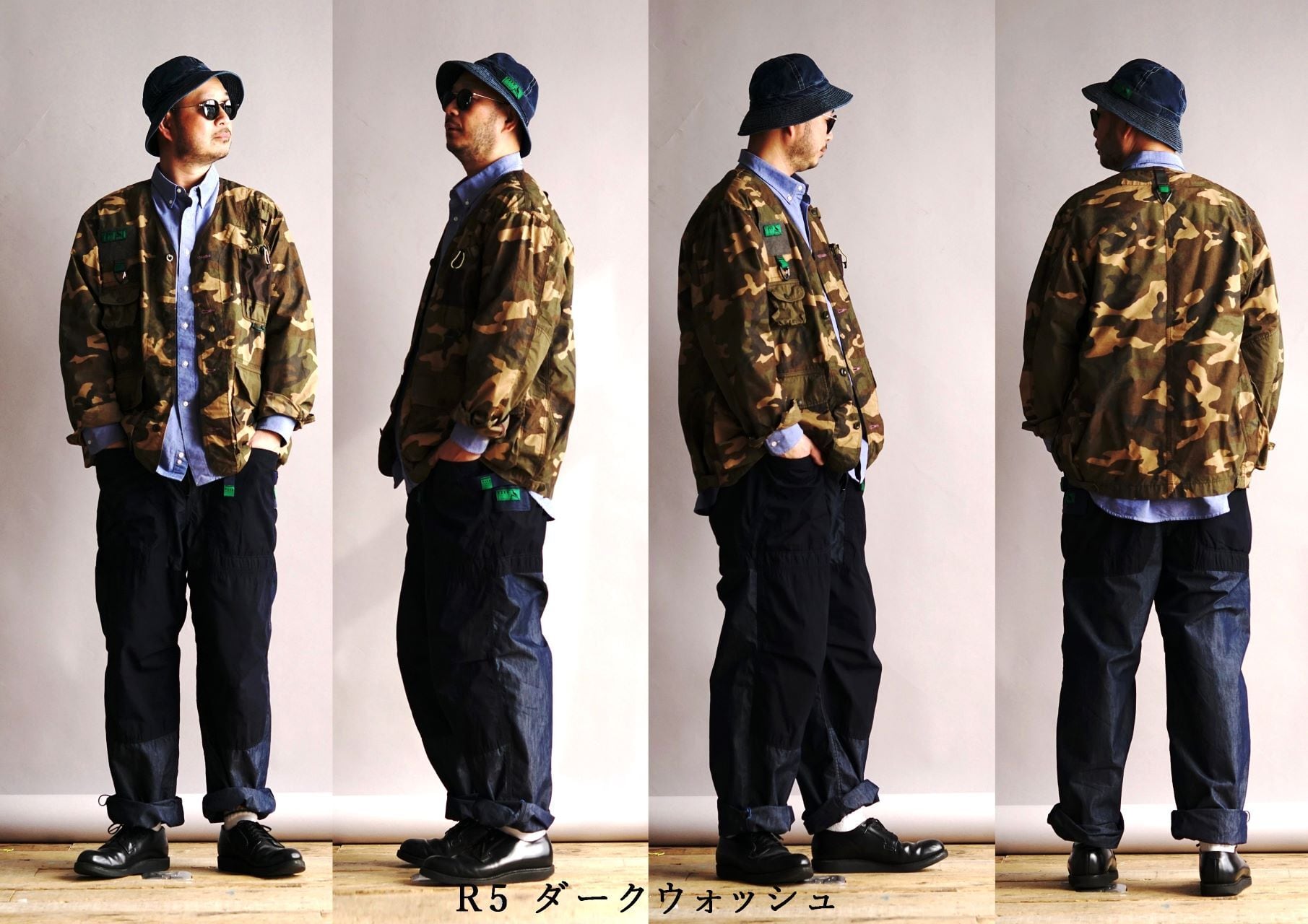 HAKU MOUNTAIN SUPPLY ドンキーレッグ サイズM カモフラ HAKU MOUNTAIN