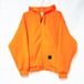 BERNE ZIP-UP Hoodie Orange