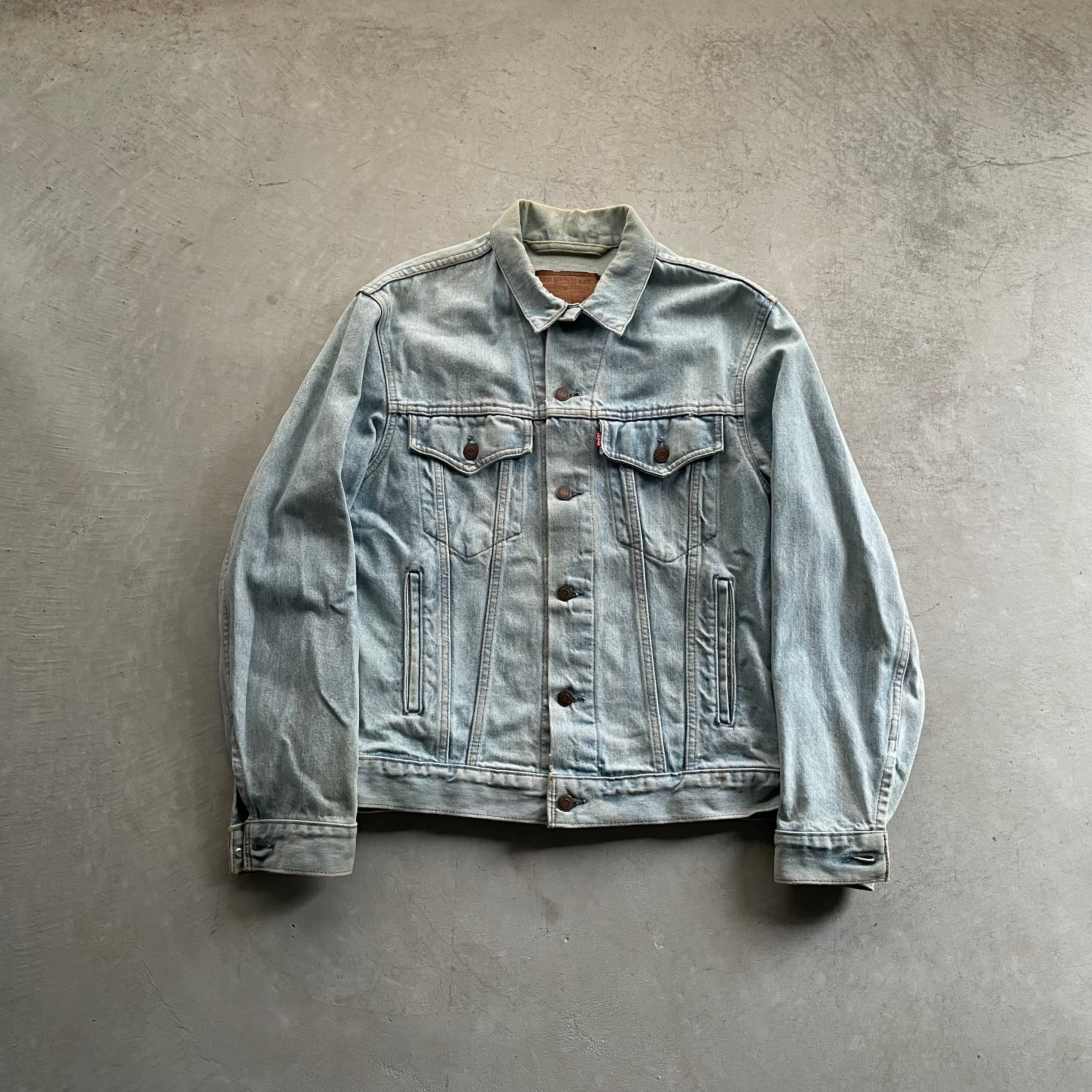 Levi's/90s ice blue denim jacket 75506-4843 made in Canada