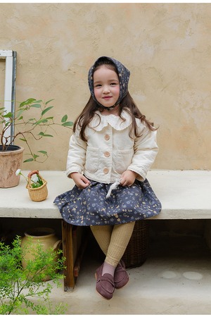 秋レース裾カジュアルジャケット