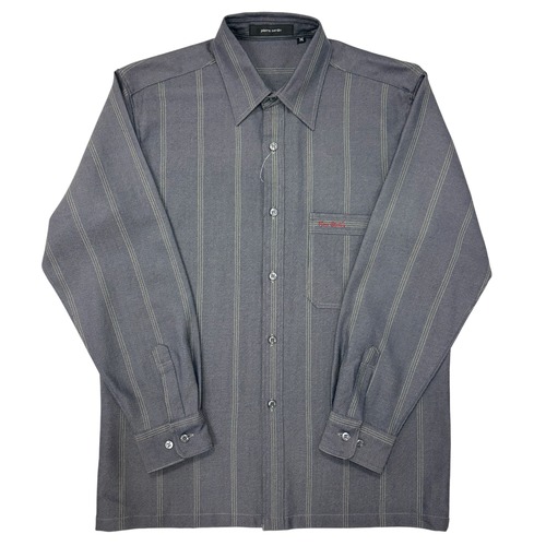 1980〜90's "pierre cardin" メンズストライプシャツ