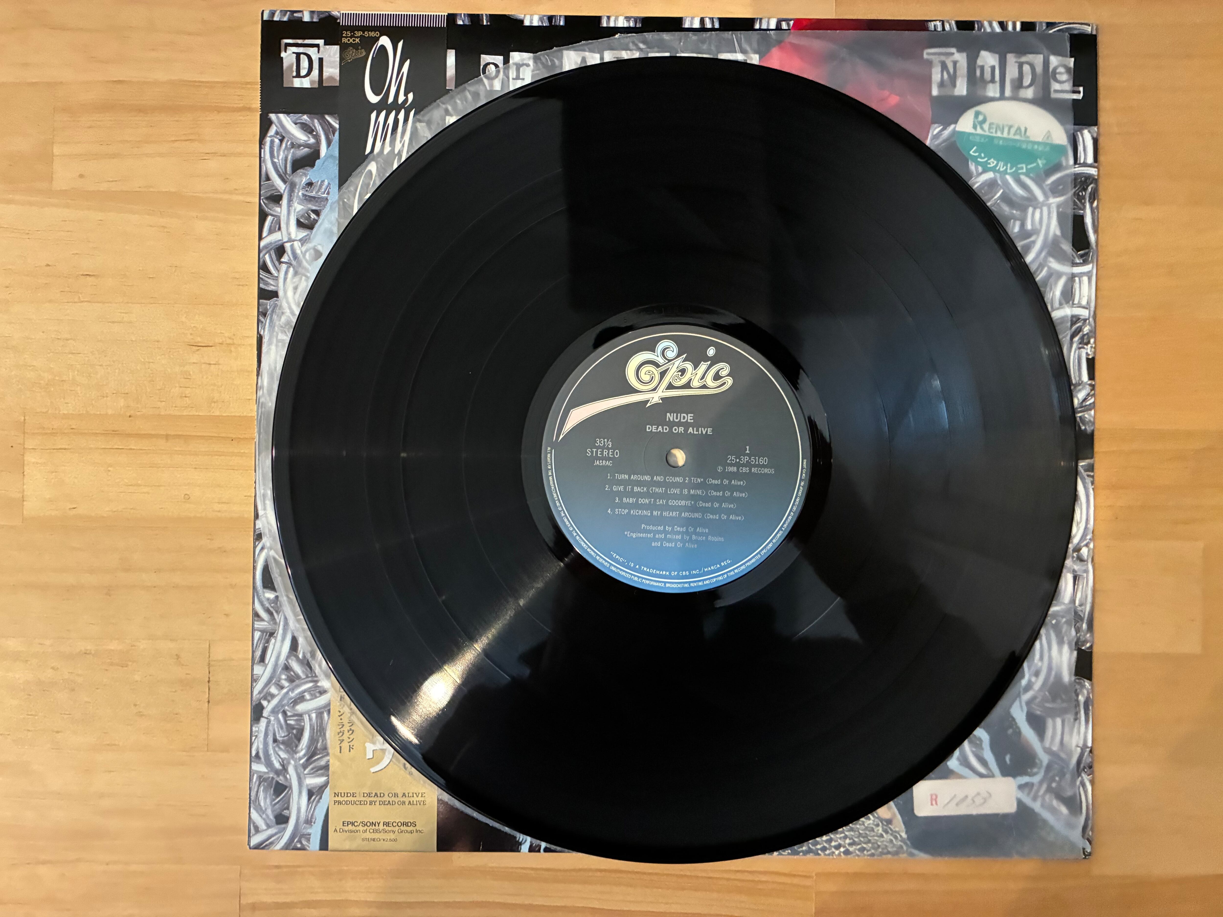 DEAD OR ALIVE / NUDE | sixteen records (シックスティーンレコード)