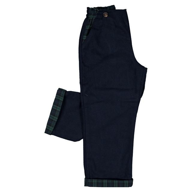 ご予約【MaisonMarelle】送料無料Pants LEBON - blue reversible 5y-8y