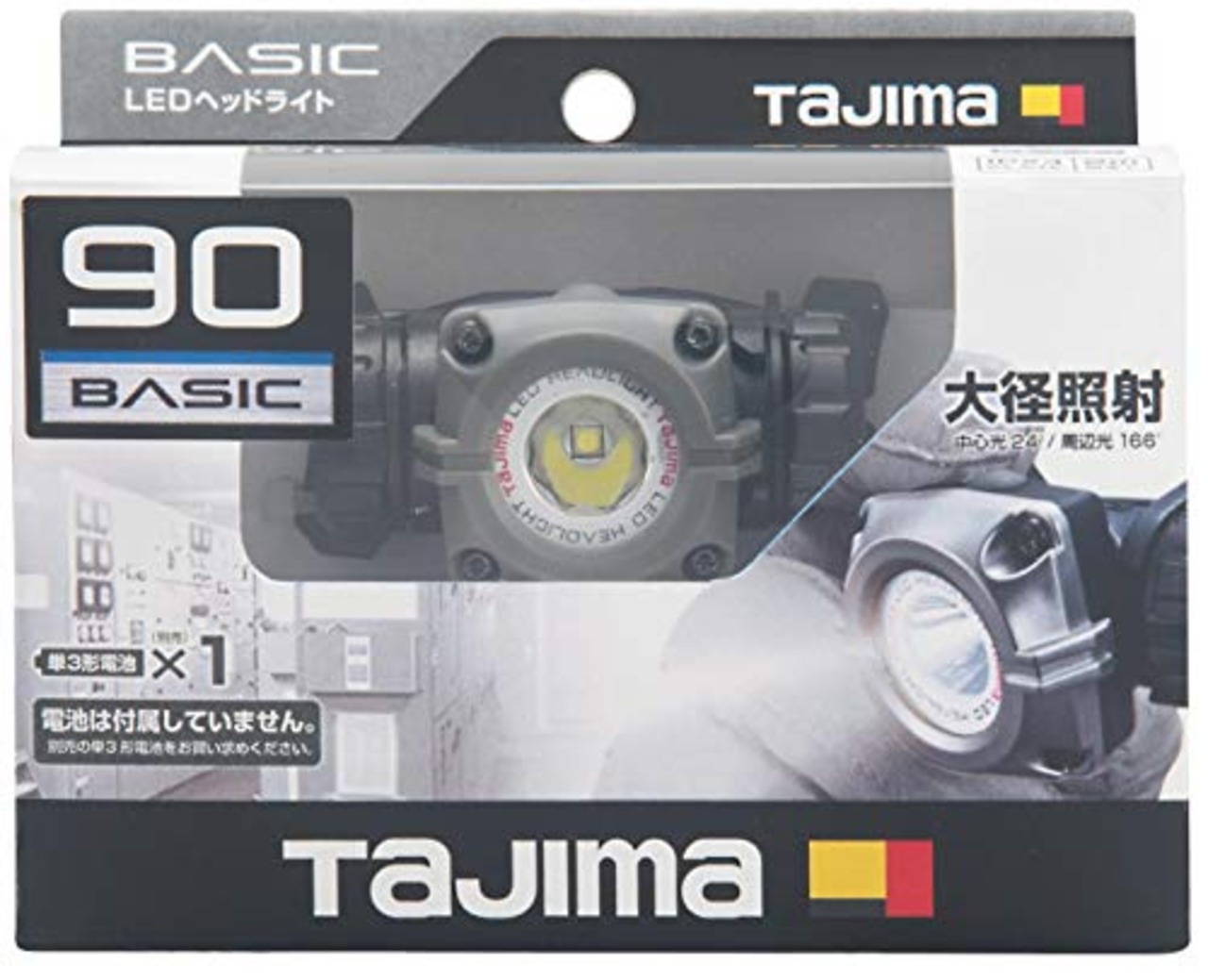 タジマ(Tajima) LEDヘッドライト M091D 明るさ最大90ルーメン LE-M091D