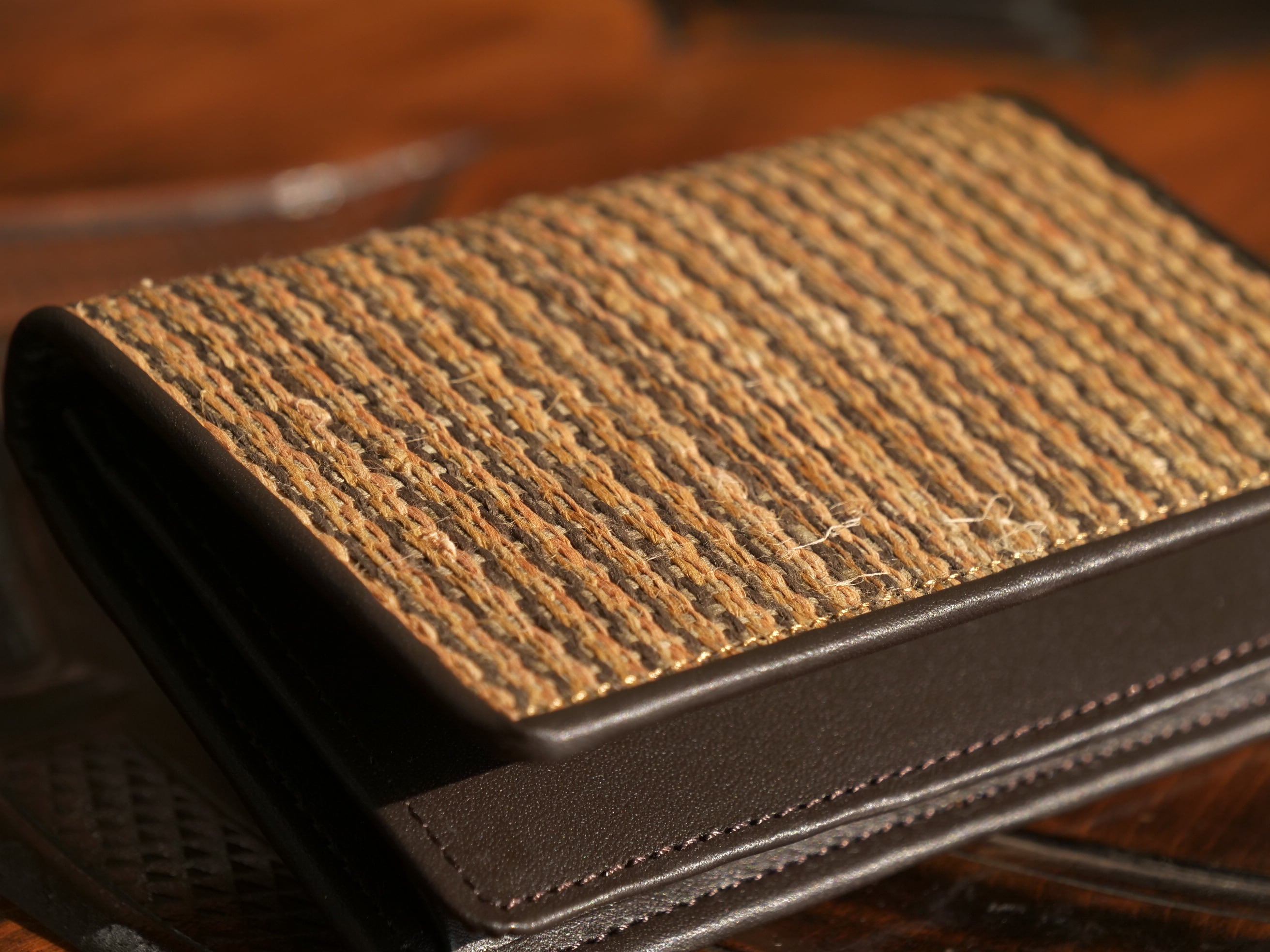 二風谷アットゥㇱ】貝澤雪子作/名刺入れ | katak 〜アイヌの伝統、技