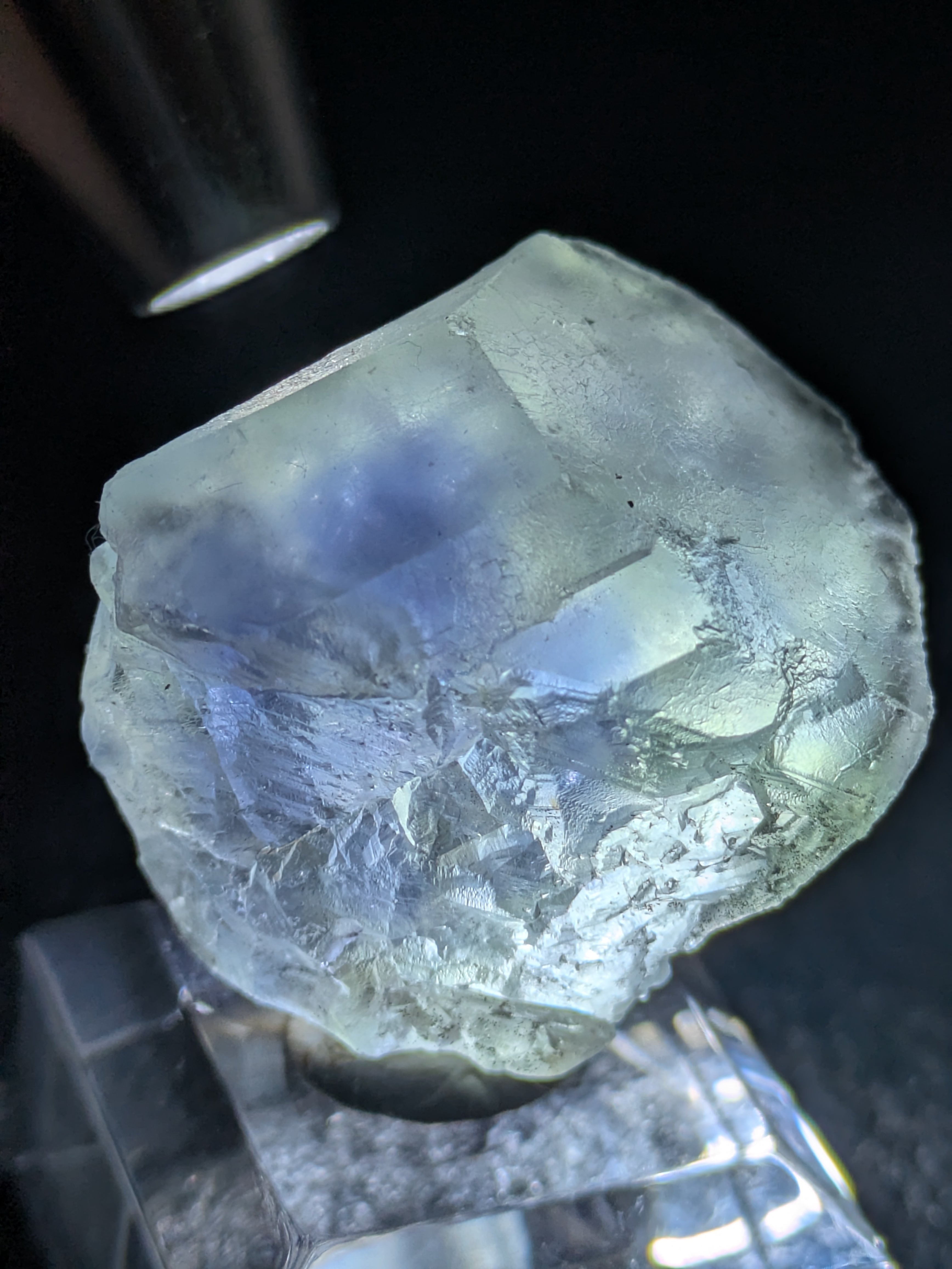 バイカラー】福建省 フローライト 蛍石 原石 標本 | 石処たっちゃん