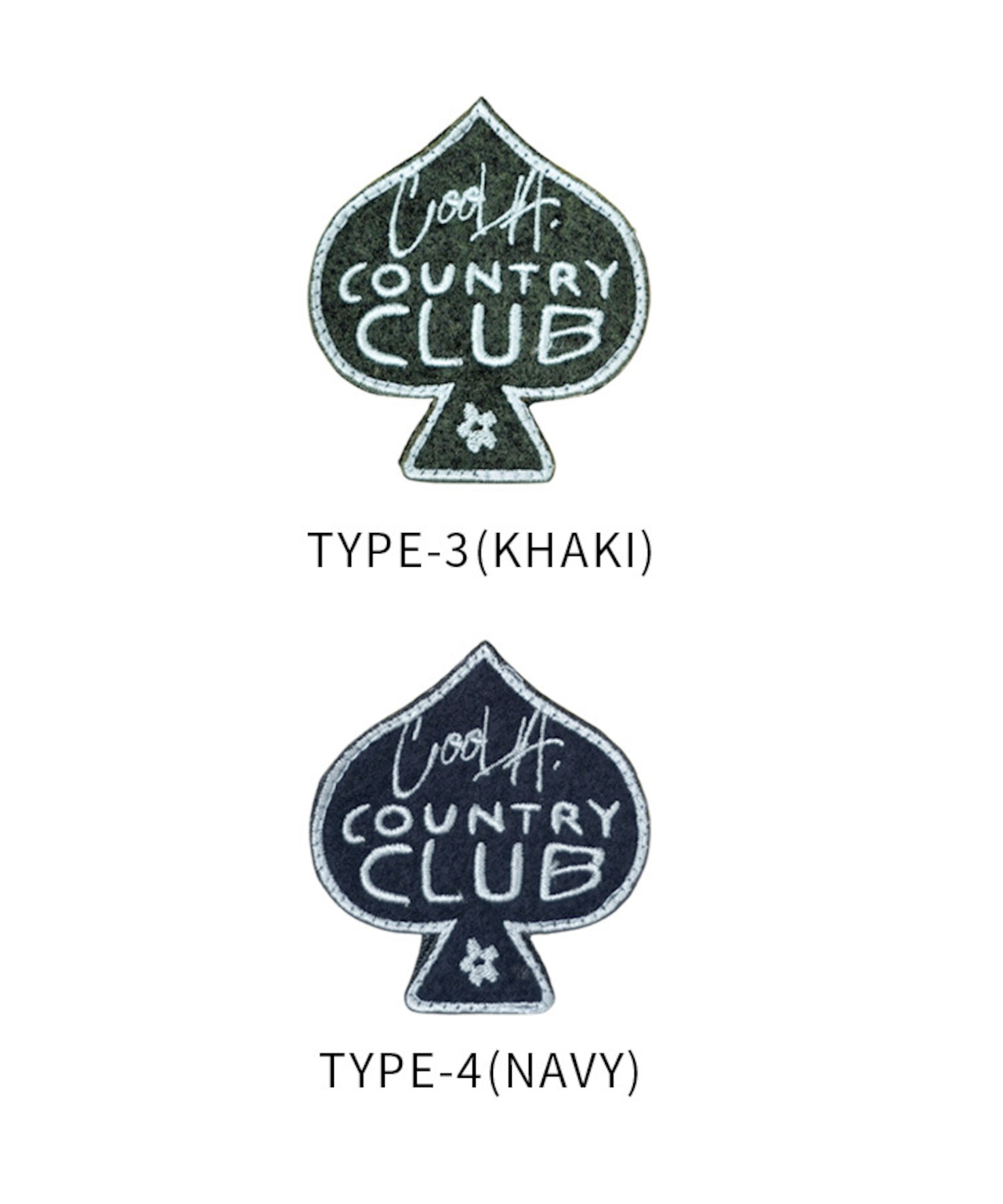 【直営限定ITEM】COOLAオリジナルパッチ-C CQ-49508H