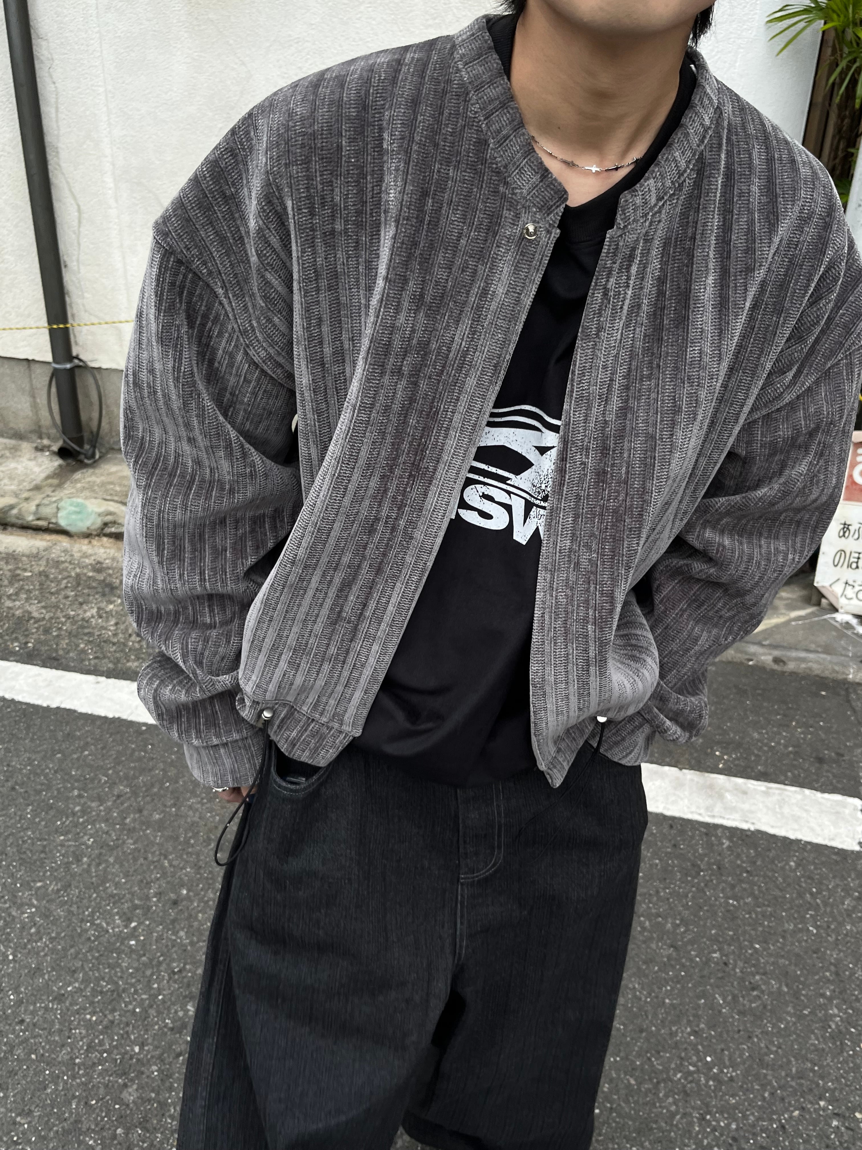 即納】RADIANT Cropped round cardigan | 韓国ファッション セレクト