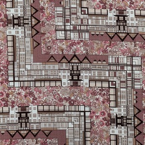 ◆輸入　リバティ　LIBERTY　タナローン　Tudor Belle　チューダーベル　ブラウン　約130×50cm