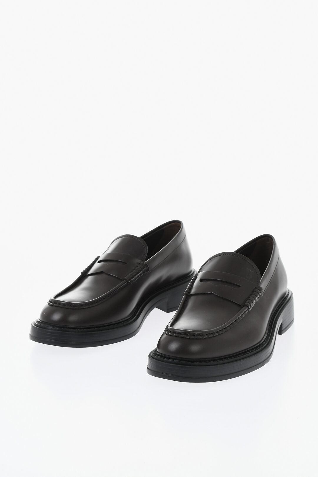 TOD'S トッズ ローファー レザー・カーフレザー・ラバー