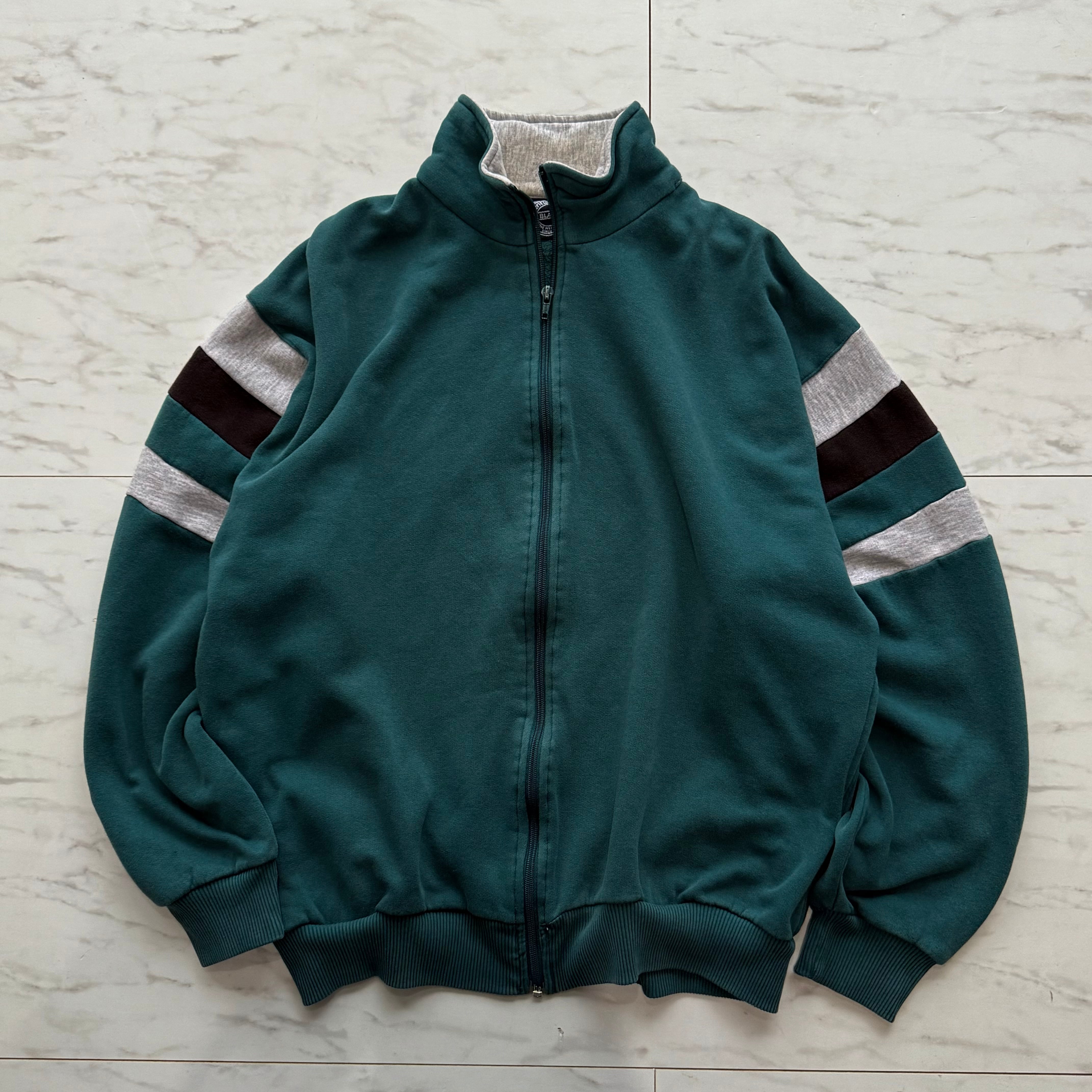 アディダス adidas トラックジャケット 80s 90s ジャージ グリーン 緑