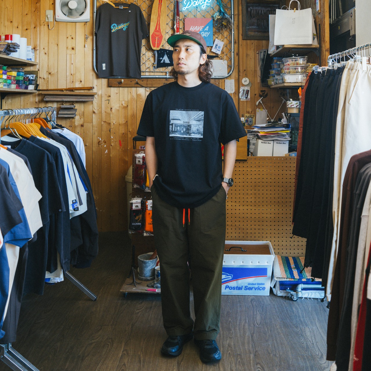 【DARGO】"LAST 田井島" 6onz Heavy Weight T-shirt(2color)
