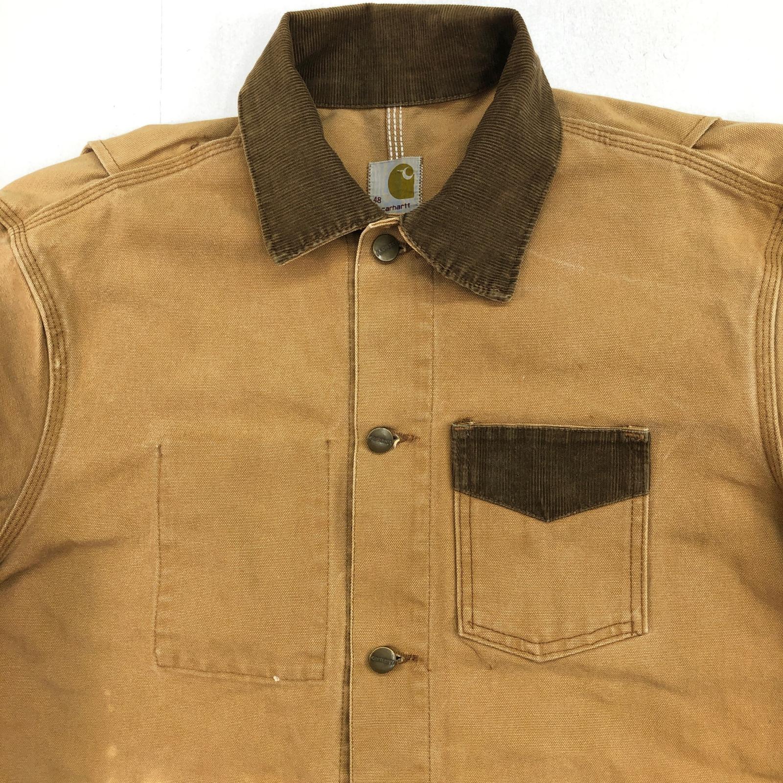 CARHARTT カーハート 70- 80年代 プリントタグ コーデュロイ 切替
