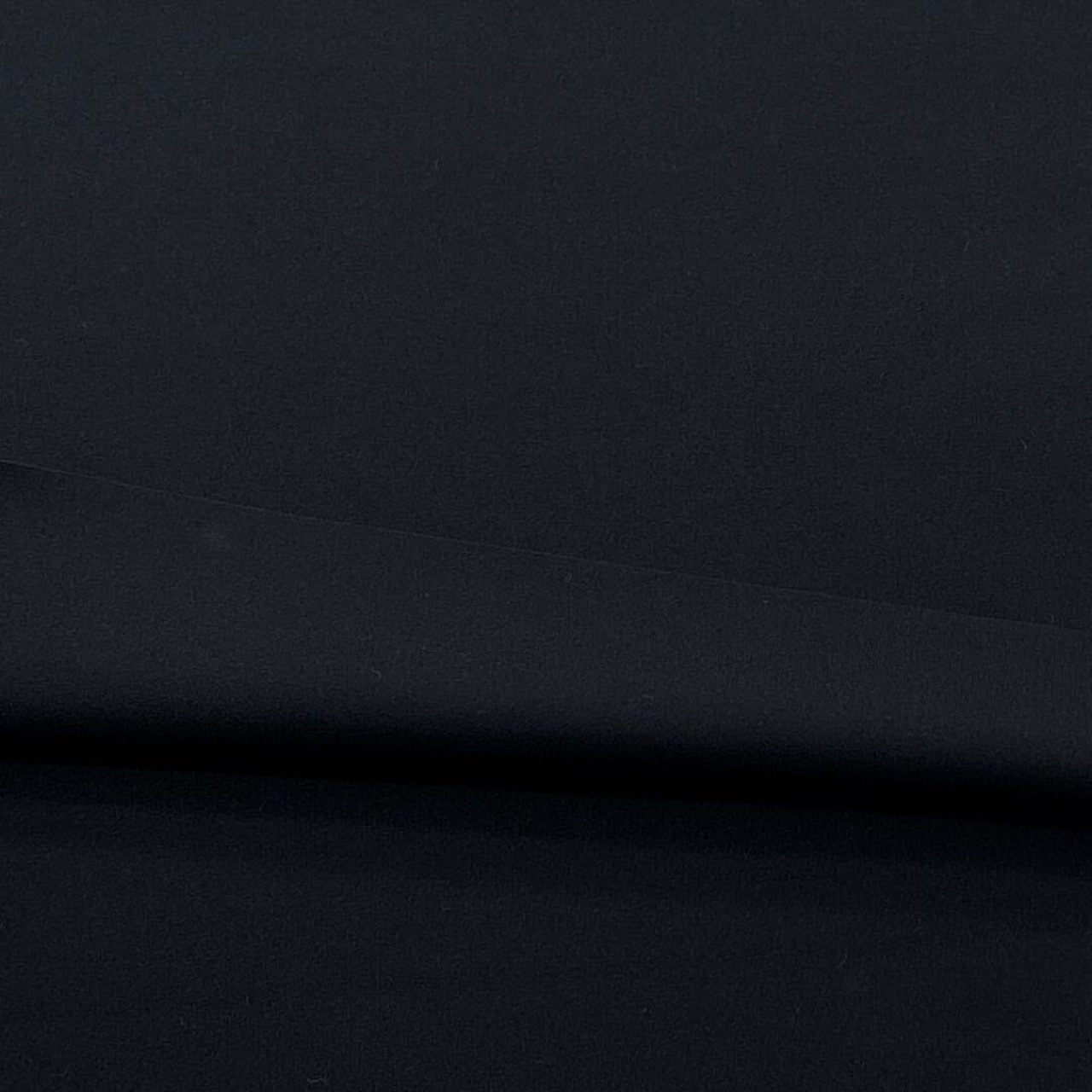 ★TC611◆2m◆ポリエステル100%サラっとポンチニット生地◆ブラック