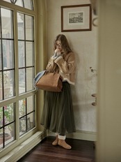 Forêt Brumeuse Tulle Flare Skirt F0862