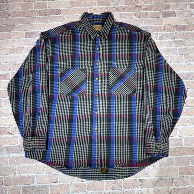 ST.JHON'S BAY FLANNEL CHECK SHIRT OLD MODEL
