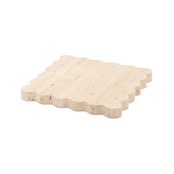 MARBLE SQUARE DECO TRAY - Roman Travertine