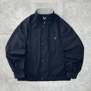 YSL イヴ・サンローラン　90s 短丈　スウィングトップ　ブルゾン