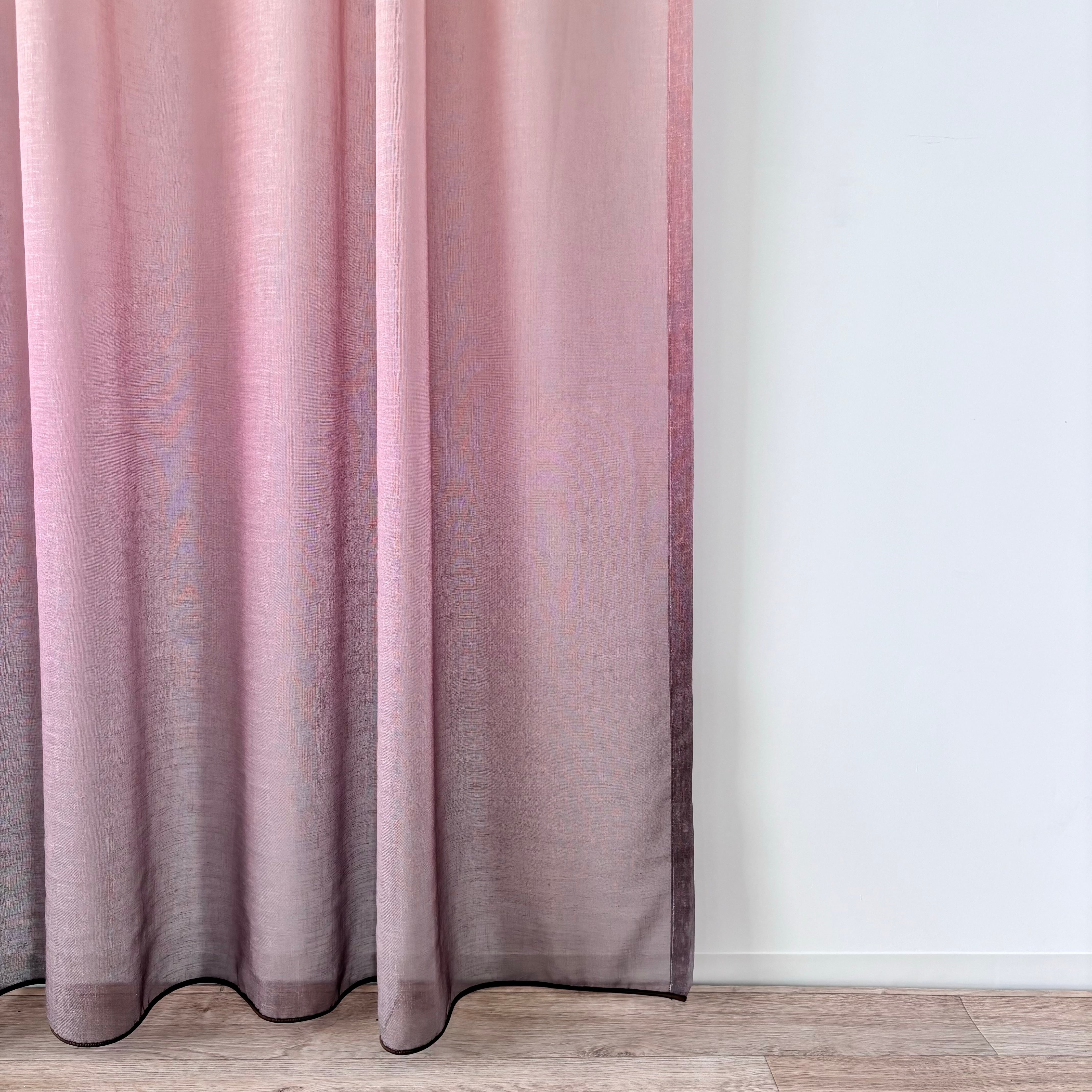 ビーナスベルト／レースカーテン／フラット／両開き（2枚1組