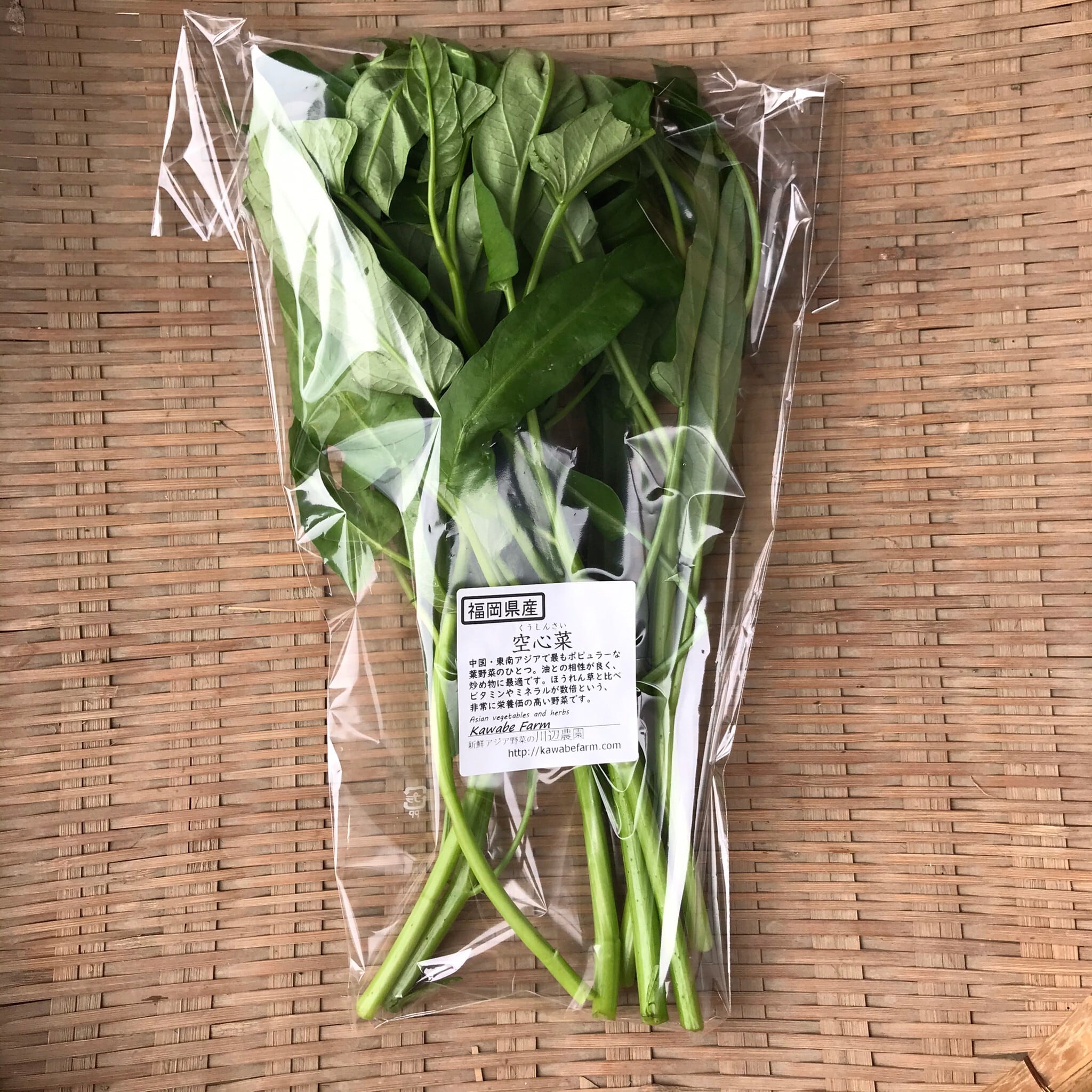 空芯菜 100g／中国野菜 | 川辺農園