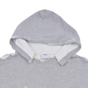 【READYMADE】RE-CO-GY-00-00-284/DOUBLE FACE HOODIE/GY