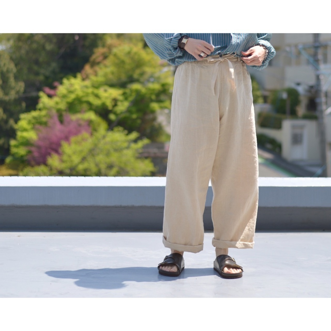 FRANCE 1950s~ / Hospital pants : Dead stock フランス軍 