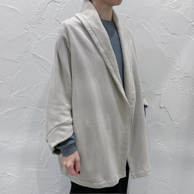 TANG cotton linen brushed back cardigan