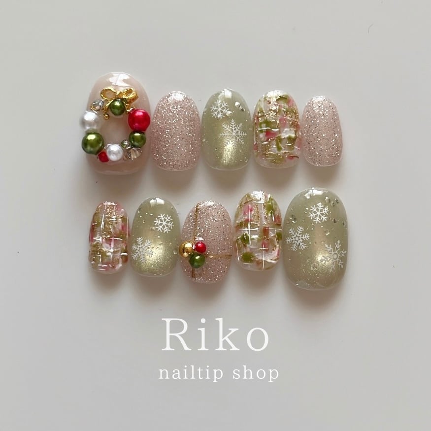 クリスマス 冬 オーナメント#ncs006