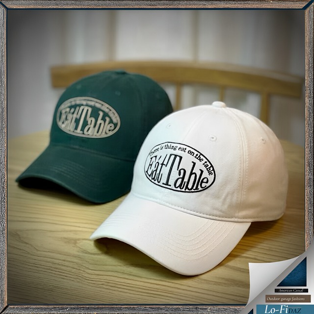 カジュアルレター サンシェードピークキャップ 20239