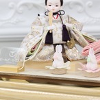 ピーカブーひな人形 ベルズキッス ガラスケース飾り 【花舞さくら】 BK-S3330 thumbnail 7