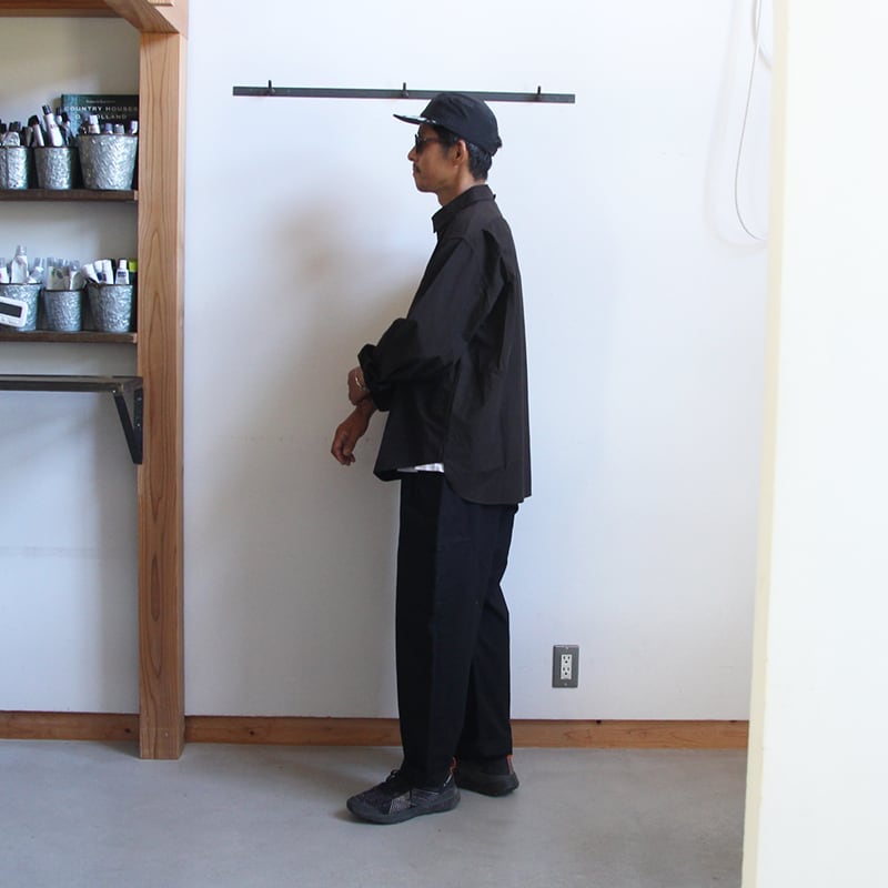 ENDS and MEANS/エンズアンドミーンズ Aldous Shirts (Dark Chocolate