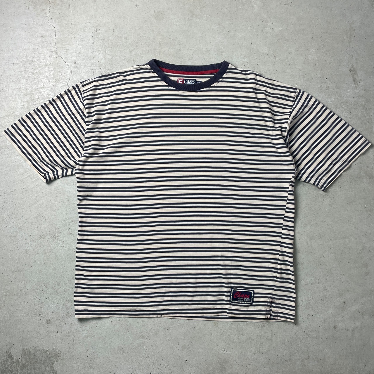 90年代 Ralph Lauren CHAPS チャップス ラルフローレン マルチボーダー 