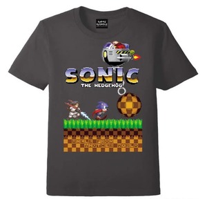 異世界おじさん x SONIC Tシャツ  / GAMES GLORIOUS